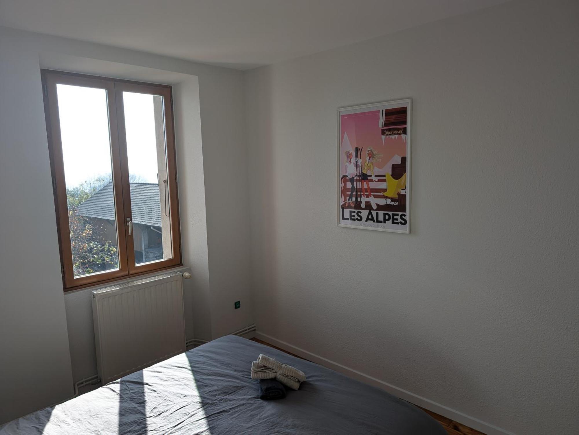Appart 65M2 Avec 2 Chambres Dans Ferme Renovee - Parking Gratuit - Grande Vue Montagnes Монбонно-Сен-Мартен Екстер'єр фото
