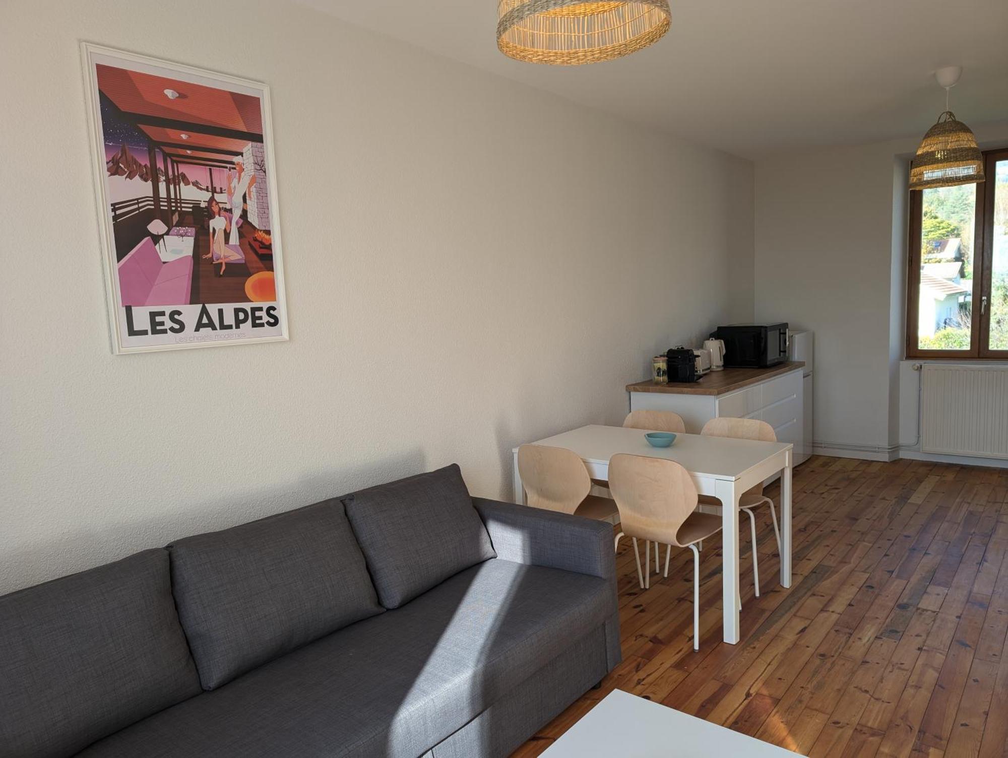 Appart 65M2 Avec 2 Chambres Dans Ferme Renovee - Parking Gratuit - Grande Vue Montagnes Монбонно-Сен-Мартен Екстер'єр фото